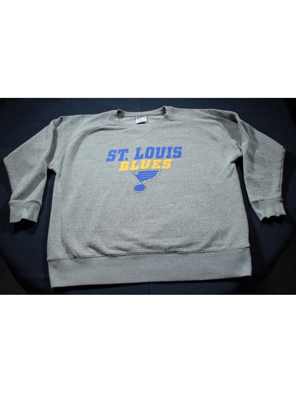St. Louis Blues Champion Sweatshirt 2XL Gray NHL Hockey